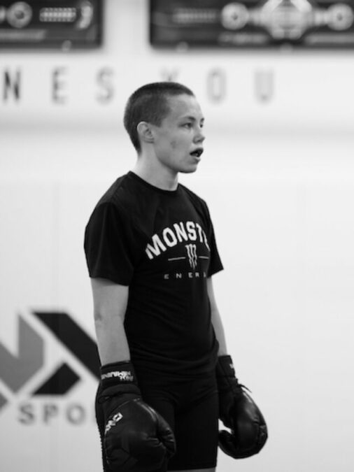 Trevor Wittman coaching Rose Namajunas