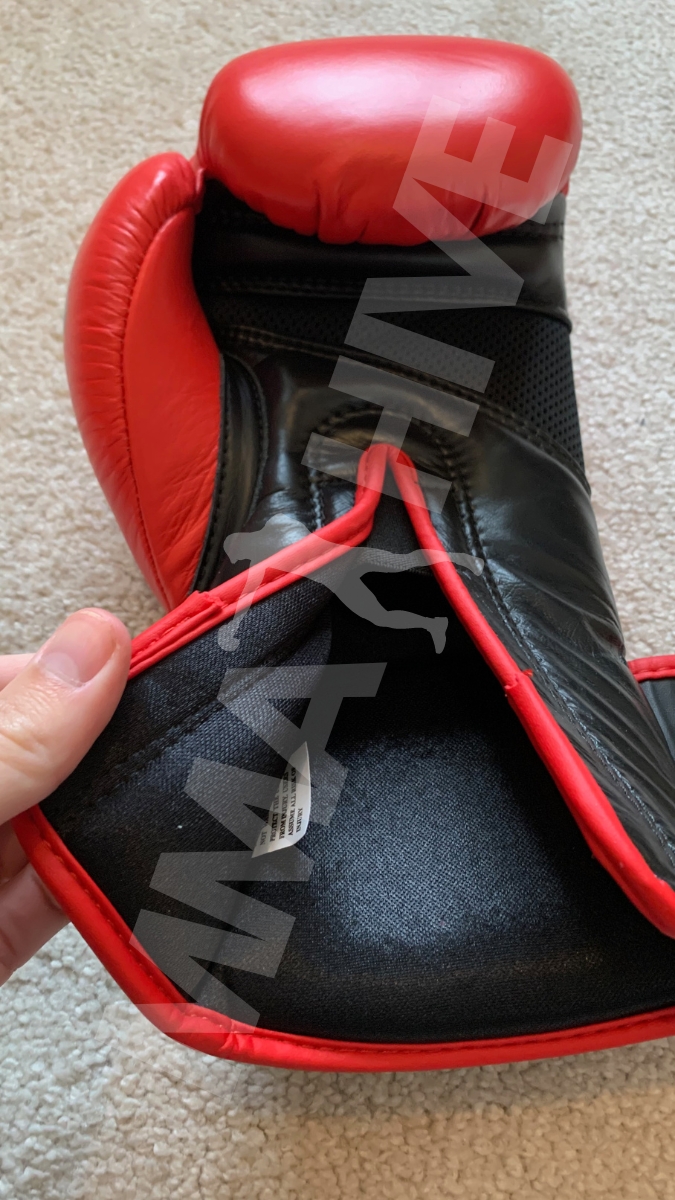 Showing inside material of Revgear S5 glove