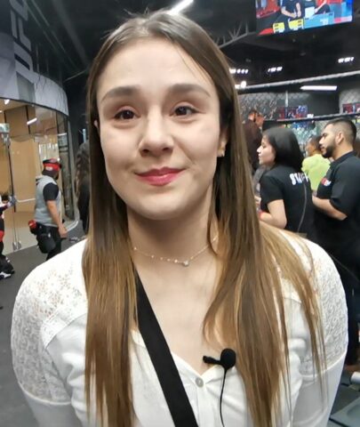 Alexa Grasso during an interview