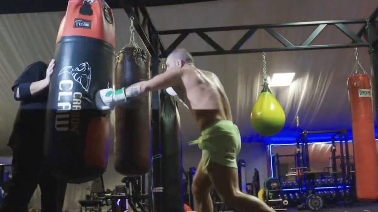 conor mcgregor's new training footage in 2026