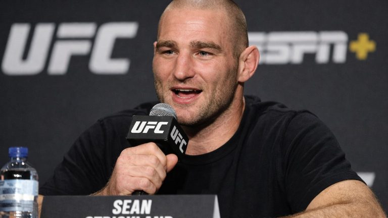 sean strickland speaking at ufc press conference