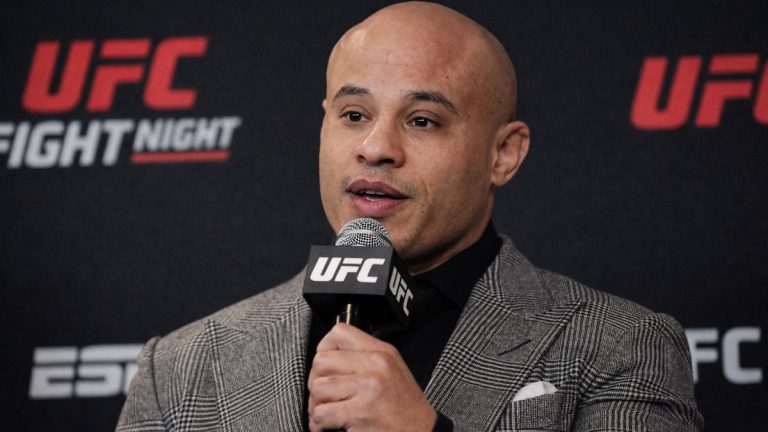 ali abdelaziz speaking to ufc press about islam makhachev