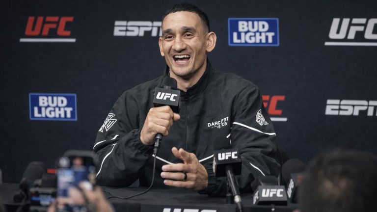 max holloway speaking to ufc press about upcoming fight